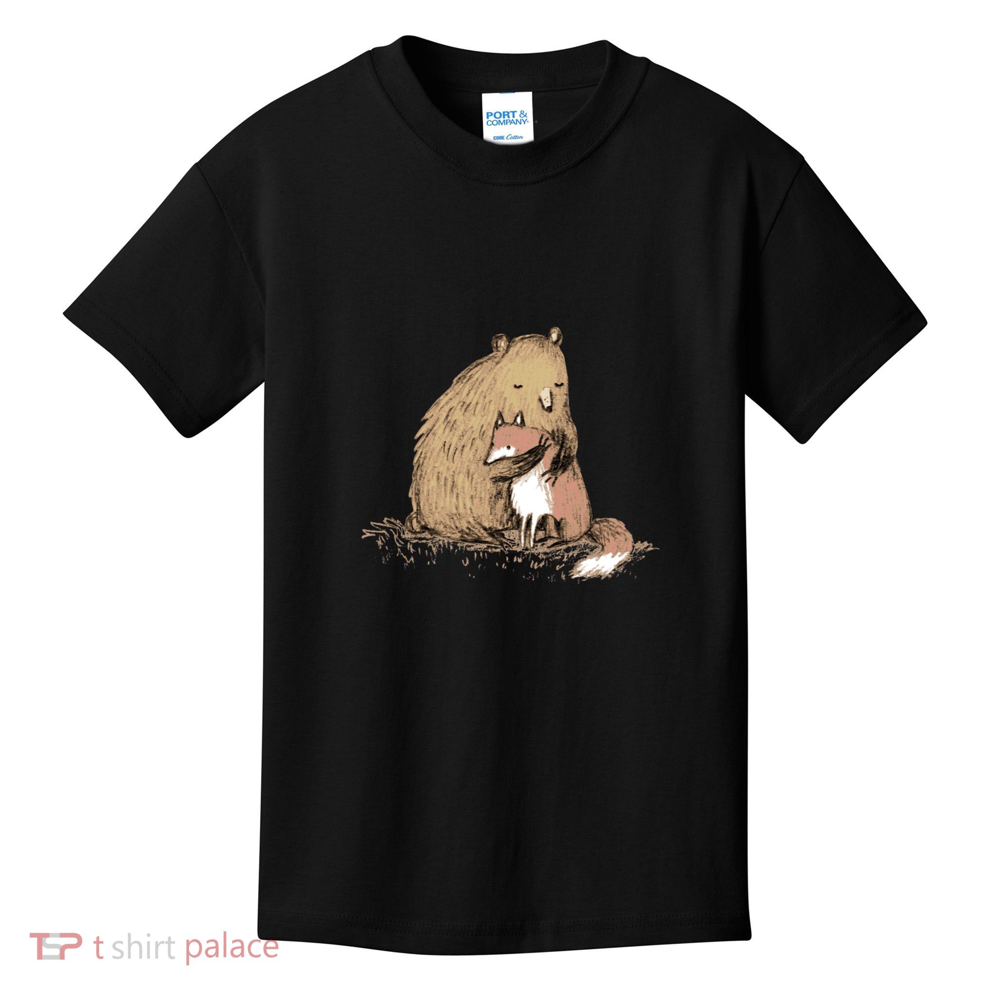 Grizzly Hugs Kids T-Shirt