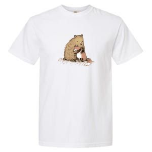 Grizzly Hugs Garment-Dyed Heavyweight T-Shirt