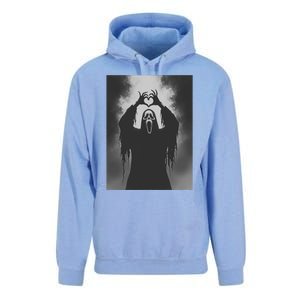 Ghost Heart Hands Scary Face Horror Poster Halloween Unisex Surf Hoodie