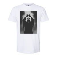 Ghost Heart Hands Scary Face Horror Poster Halloween Softstyle CVC T-Shirt