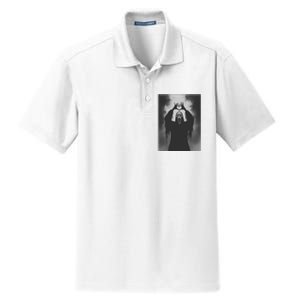 Ghost Heart Hands Scary Face Horror Poster Halloween Dry Zone Grid Polo