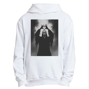 Ghost Heart Hands Scary Face Horror Poster Halloween Urban Pullover Hoodie