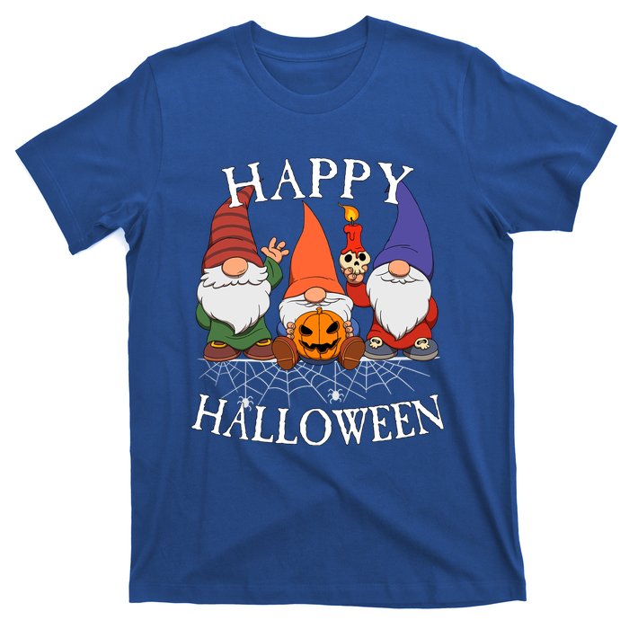 Gnomes Happy Halloween Couples Gift T-Shirt