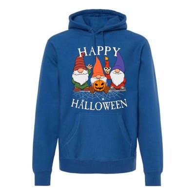 Gnomes Happy Halloween Couples Gift Premium Hoodie