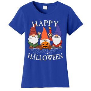 Gnomes Happy Halloween Couples Gift Women's T-Shirt