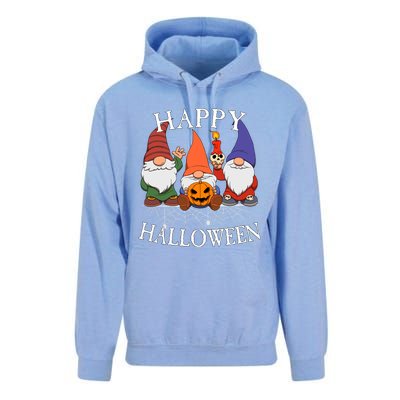 Gnomes Happy Halloween Couples Gift Unisex Surf Hoodie