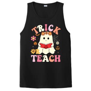 Groovy Halloweengroovy Halloween Trick Or Teach Retro PosiCharge Competitor Tank