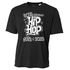 Graffiti Hip Hop 50 Years Old 50th Anniversary Of Hip Hop Gift Cooling Performance Crew T-Shirt