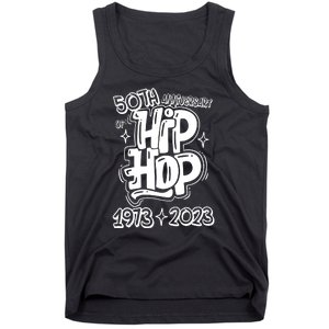 Graffiti Hip Hop 50 Years Old 50th Anniversary Of Hip Hop Gift Tank Top