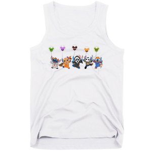 Ghostface Horror Halloween Halloween Character Chibi Tank Top