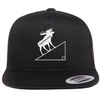 Geometry Hypotenuse Hypotemoose Flat Bill Trucker Hat