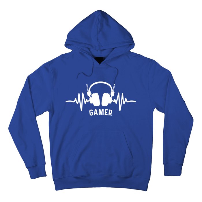 Gamer Heartbeat Headphone Clothing For Gamer Mom Gamer Dad Meaningful Gift Hoodie