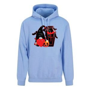 Gnomes Happy Halloween Fall Candy Corn Pumpkin Unisex Surf Hoodie