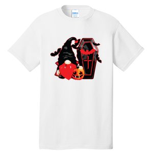 Gnomes Happy Halloween Fall Candy Corn Pumpkin Tall T-Shirt