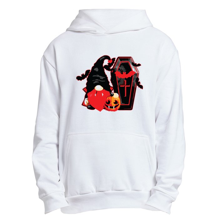 Gnomes Happy Halloween Fall Candy Corn Pumpkin Urban Pullover Hoodie