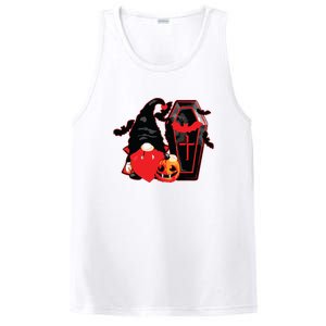 Gnomes Happy Halloween Fall Candy Corn Pumpkin PosiCharge Competitor Tank