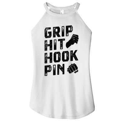 Grip Hit Hook Pin Arm Wrestling Arm Wrestler Women’s Perfect Tri Rocker Tank