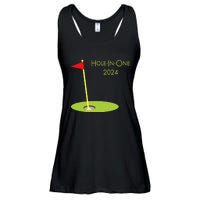 Golf Hole In One 2024 Sport Themed Golfing Design For Golfer Ladies Essential Flowy Tank