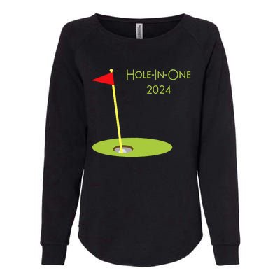 Golf Hole In One 2024 Sport Themed Golfing Design For Golfer Womens California Wash Sweatshirt