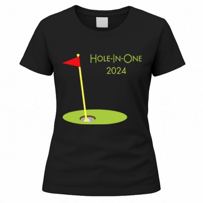 Golf Hole In One 2024 Sport Themed Golfing Design For Golfer Women's T-Shirt