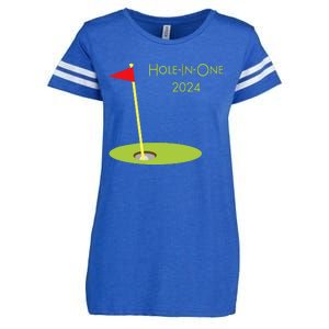 Golf Hole In One 2024 Sport Themed Golfing Design For Golfer Enza Ladies Jersey Football T-Shirt