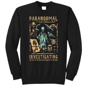 Ghost Hunting Investigator Design Paranormal Investigator Sweatshirt