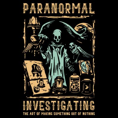 Ghost Hunting Investigator Design Paranormal Investigator T-Shirt