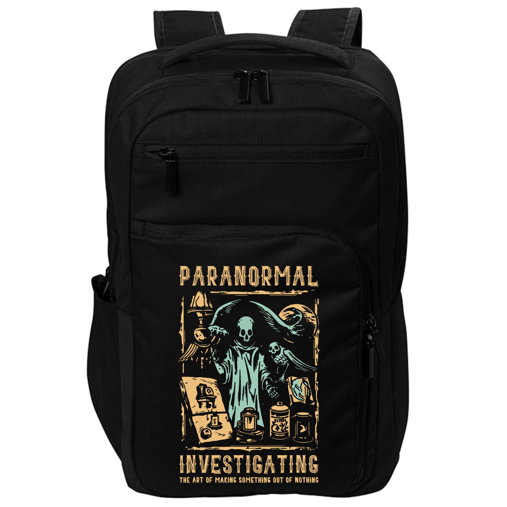 Ghost Hunting Investigator Design Paranormal Investigator Impact Tech Backpack