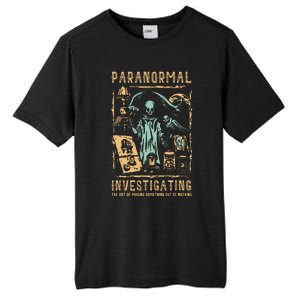 Ghost Hunting Investigator Design Paranormal Investigator Tall Fusion ChromaSoft Performance T-Shirt