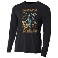 Ghost Hunting Investigator Design Paranormal Investigator Cooling Performance Long Sleeve Crew