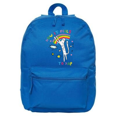 Gotfunny How It Feels To Yap 16 in Basic Backpack