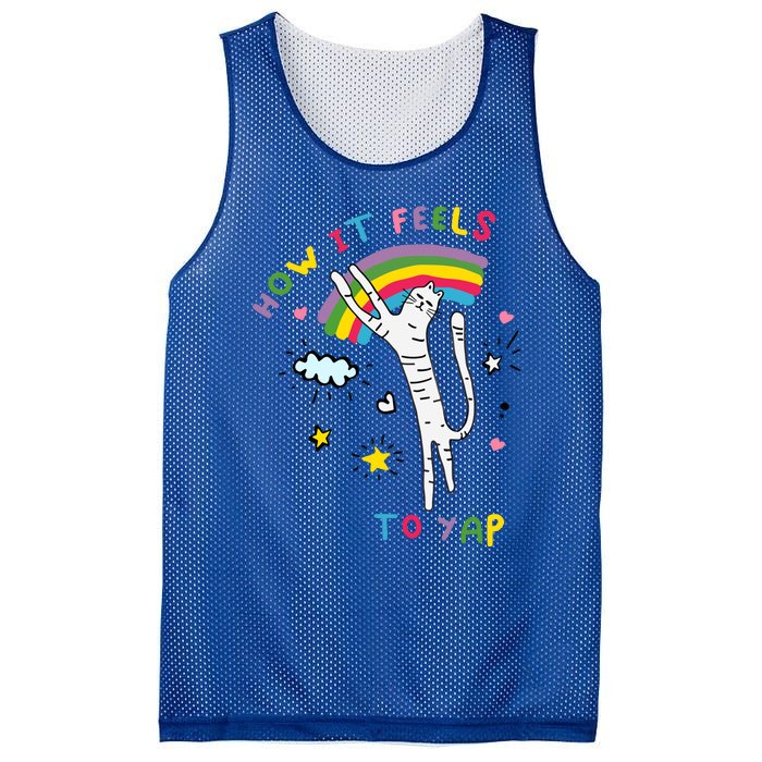 Gotfunny How It Feels To Yap Mesh Reversible Basketball Jersey Tank