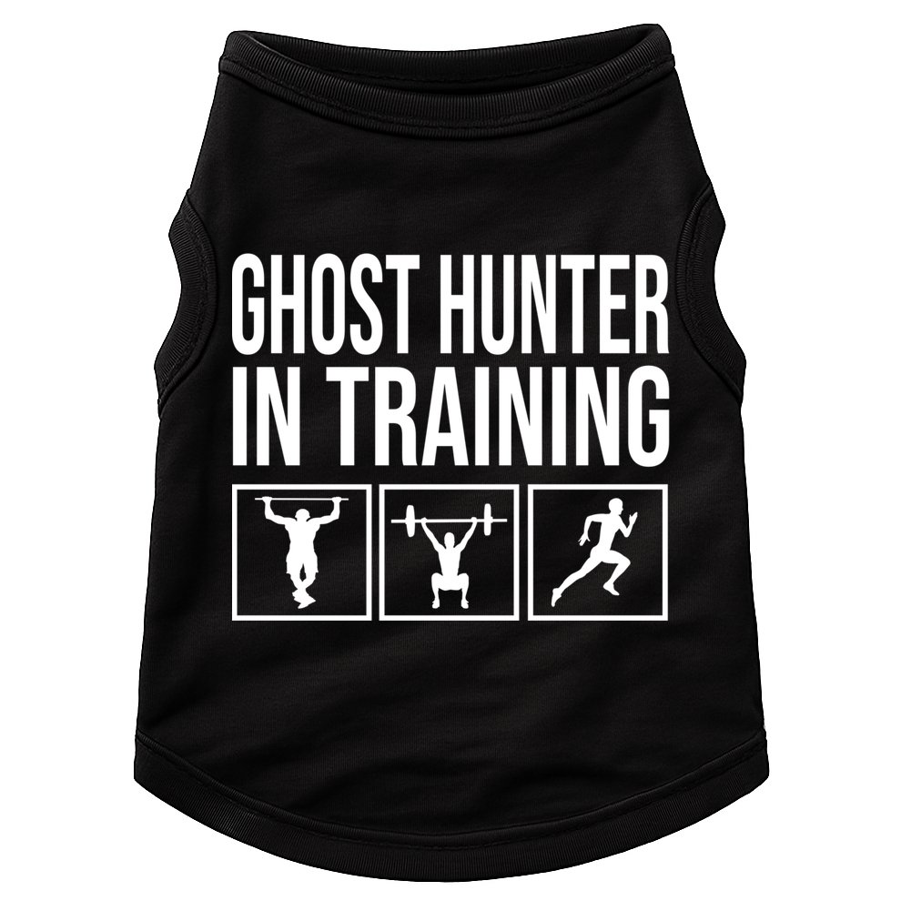 Ghost Hunter In Training For Paranormal Investigator Gift Doggie Tank