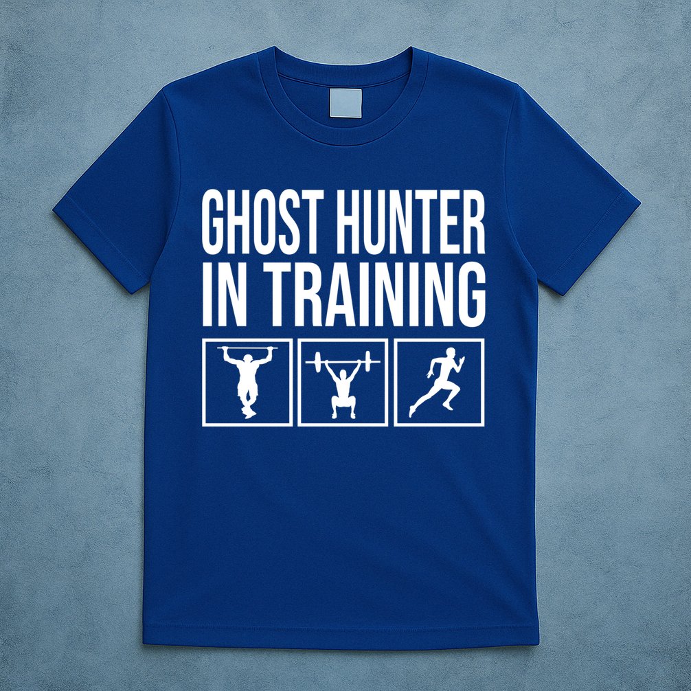 Ghost Hunter In Training For Paranormal Investigator Gift T-Shirt