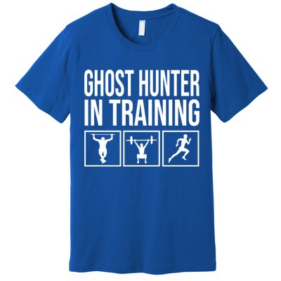 Ghost Hunter In Training For Paranormal Investigator Gift Premium T-Shirt