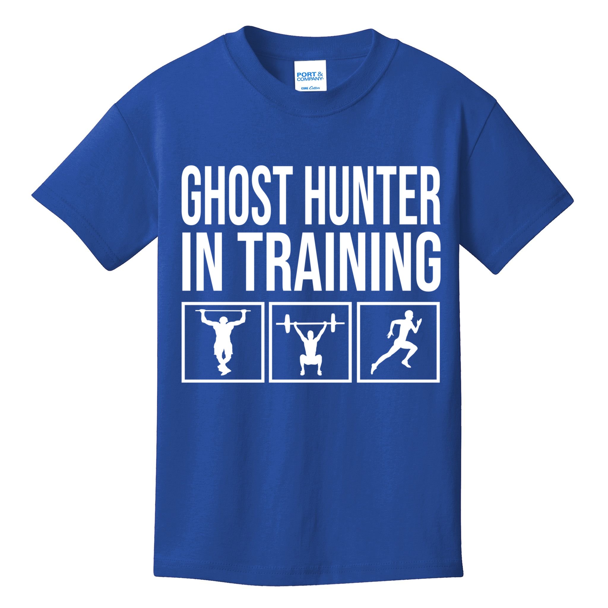 Ghost Hunter In Training For Paranormal Investigator Gift Kids T-Shirt