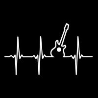 Guitar Heartbeat Instrut Gift Cute Gift Doggie Tank