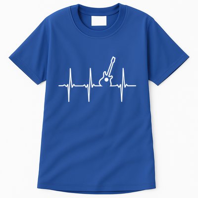 Guitar Heartbeat Instrut Gift Cute Gift Tall T-Shirt