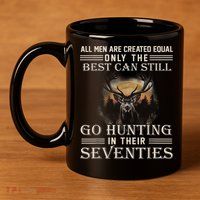 Go Hunting In Their Seventies 11oz C Handle Ceramic Mug