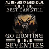 Go Hunting In Their Seventies 16oz Travel Tumbler