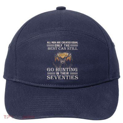Go Hunting In Their Seventies 7-Panel Snapback Hat
