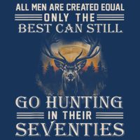 Go Hunting In Their Seventies Golf Towel