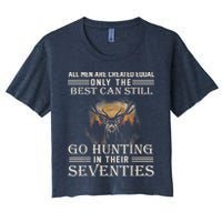 Go Hunting In Their Seventies Women's Crop Top Tee