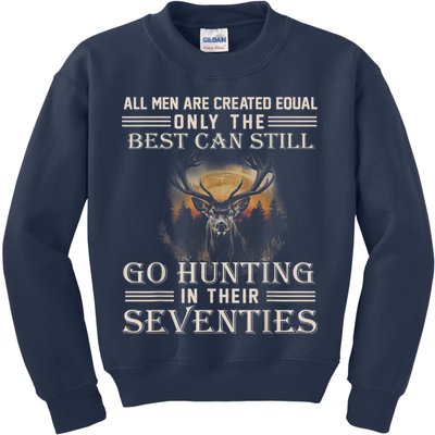 Go Hunting In Their Seventies Kids Sweatshirt