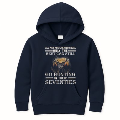 Go Hunting In Their Seventies Kids Hoodie