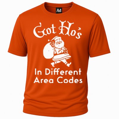 Got HoS In Different Area Codes Cooling Performance Crew T-Shirt