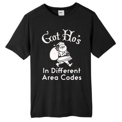 Got HoS In Different Area Codes Tall Fusion ChromaSoft Performance T-Shirt