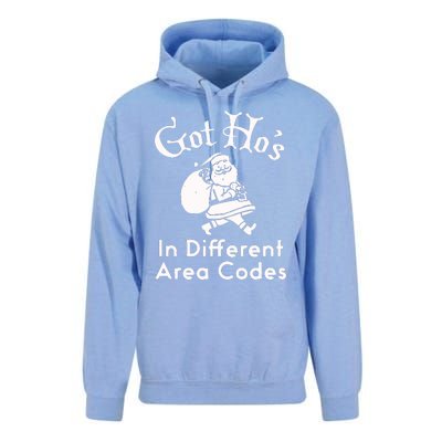 Got HoS In Different Area Codes Unisex Surf Hoodie