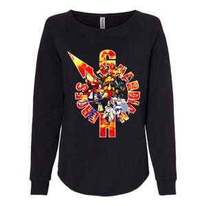 Guardian Heroes (Japanese Art) Womens California Wash Sweatshirt