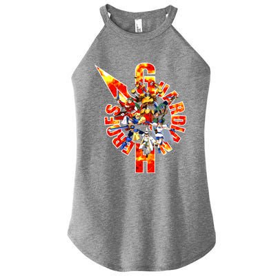 Guardian Heroes (Japanese Art) Women's Perfect Tri Rocker Tank